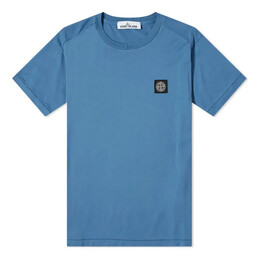 Stone Island: Голубая футболка 