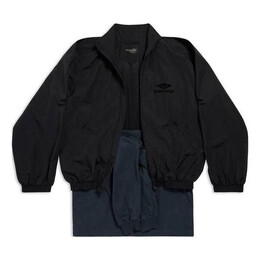 Balenciaga: Чёрная куртка 