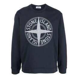 Stone Island: Синяя футболка 