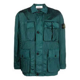 Stone Island: Зелёная куртка 