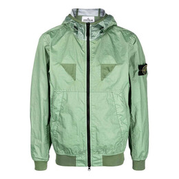 Stone Island: Зелёная куртка 