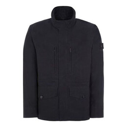 Stone Island: Чёрная куртка  Ghost