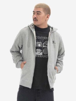 Converse: Серая толстовка 