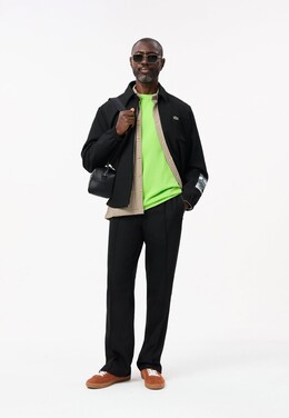 Lacoste: Бежевая рубашка 