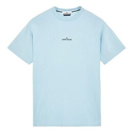 Stone Island: Светлая футболка 