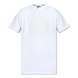 Stone Island: Футболка с принтом 