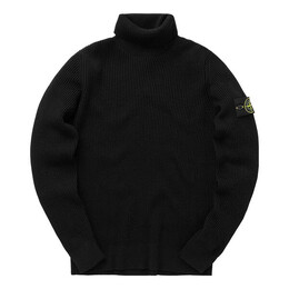 Stone Island: Чёрный свитер 