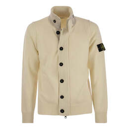 Stone Island: Бежевый свитер 