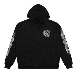 Chrome Hearts: Чёрная толстовка 