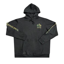 Chrome Hearts: Чёрная толстовка 