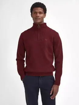 Barbour: Бордовый свитер 