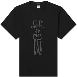 C.P. Company: Чёрная футболка 