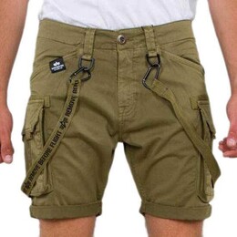 Alpha Industries: Зелёные шорты 