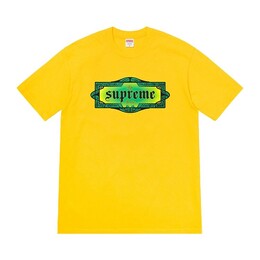 Supreme: Жёлтая футболка 