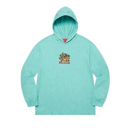 Supreme: Футболка  Dragon с капюшоном