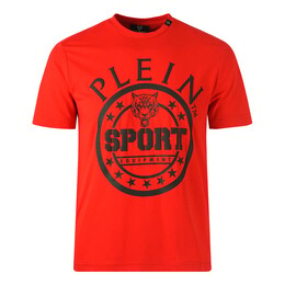 Plein Sport: Красная футболка 