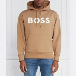BOSS: Толстовка оверсайз 