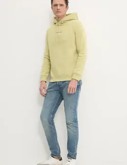 Calvin Klein Jeans: Зелёная толстовка 