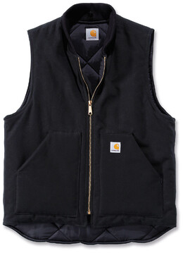 Carhartt: Чёрный жилет 