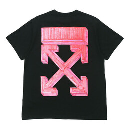 Off-White: Футболка  Marker с коротким рукавом