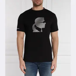 Karl Lagerfeld: Чёрная футболка 