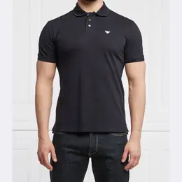 Emporio Armani: Синяя рубашка 