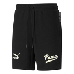 PUMA: Чёрные шорты  Essentials