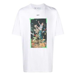 Off-White: Футболка  Pascal Painting с коротким рукавом