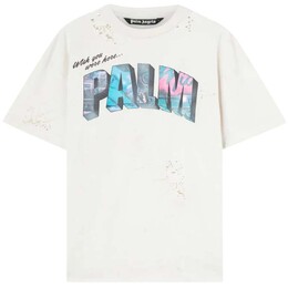 Palm Angels: Винтажная футболка 
