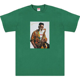Supreme: Зелёная футболка  Pharoah Sanders