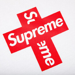 Supreme: Белая футболка 