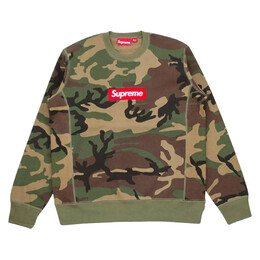Supreme: Свитшот  Box Logo цвета хаки