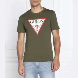 GUESS: Обтягивающая футболка 