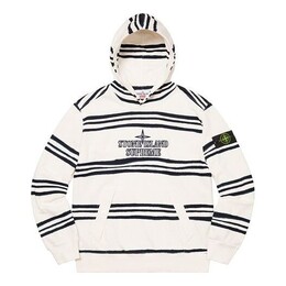 Supreme: Толстовка  Stone Island в полоску