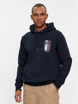 Tommy Hilfiger: Синяя толстовка 