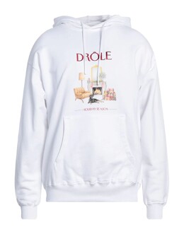 Drôle De Monsieur: Белая толстовка 
