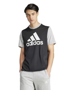 Adidas: Чёрная футболка  Essentials