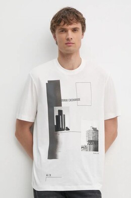 Armani Exchange: Хлопковая футболка 