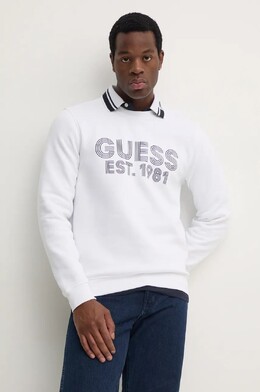 GUESS: Белая толстовка 
