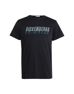 Bikkembergs: Чёрная футболка 