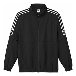 Adidas: Чёрная куртка  Originals