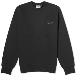 Carhartt WIP: Свитшот  Script с вышивкой
