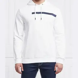 Armani Exchange: Белая толстовка 