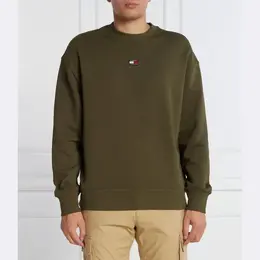 Tommy Hilfiger: Зелёная толстовка 