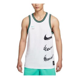 Nike: Белая майка 