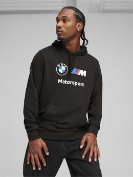 PUMA: Чёрная толстовка  BMW Motorsport