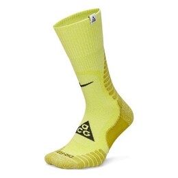 Nike: Жёлтые носки 
