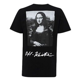 Off-White: Футболка  Mona Lisa с принтом