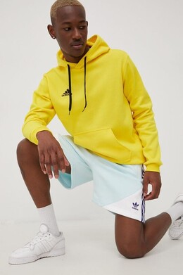 Adidas: Жёлтая толстовка 