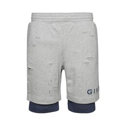 Givenchy: Рваные шорты 